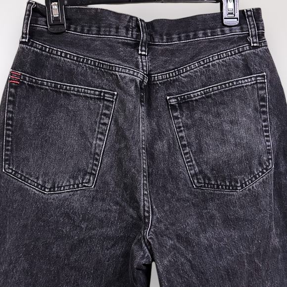 BDG Y2K 30 Baggy Black Jeans Skater Ripped Destroyed Distress Holes Grunge Punk - Picture 5 of 10